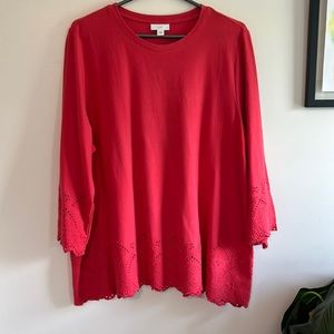J Jill red top